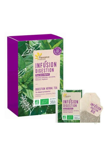 Билков чай за храносмилателната система, БИО 20 филтърни пакетчета | Fleurance Nature