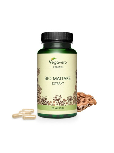 Bio Maitake Extrakt/ Био Майтаке, 60 капсули, 100% Vegan Vegavero