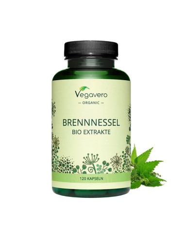 Екстракт от Био коприва - Brennnessel Bio Extrakte, 120 капсули Vegavero