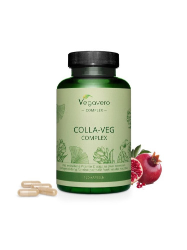 Веган Колаген Комплекс - Colla-Veg Complex Vegan Collagen Complex, 120 капсули Vegavero