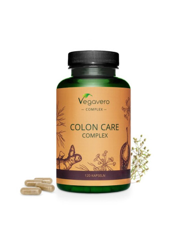 Colon Care Complex/ Детокс на дебелото черво, 120 капсули, 100% Vegan Vegavero