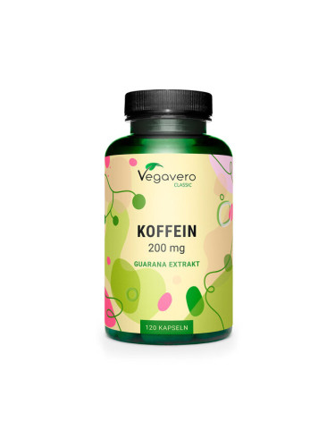 Енергия - Кофеин, 200 mg х 120 капсули