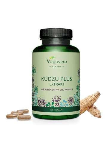 Kudzu Plus Extrakt - Кудзу плюс Овес и Ацерола, 180 капсули
