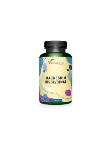 Магнезий (бисглицинат) 100 mg 180 капсули | Vegavero