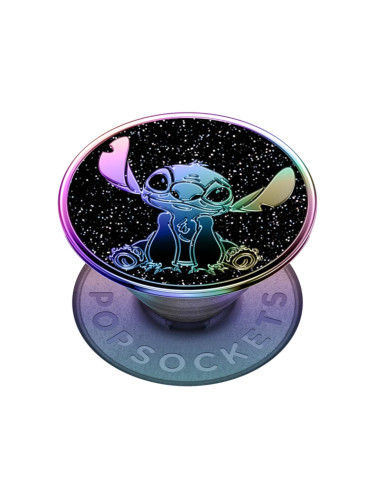 Оригинален попсокет PopSockets® PopGrip Enamel Oil Slick Stitch, Многоцветен