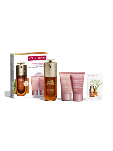 КОМПЛЕКТ Clarins Double Serum & Multi-Active Youthfulness Programme Серум дамски 50ml
