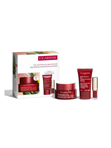 КОМПЛЕКТ Clarins Super Resorative Essentials Дневен крем дамски 50ml