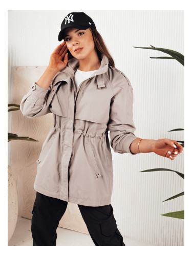 Kurtka parka damska TILAN beżowa Dstreet