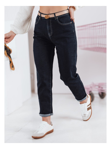 Дамски дънки с прави кройки