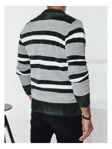 Мъжки раиран пуловер Dstreet