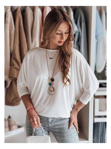 Дамска овърсайз блуза LUZVIA екрю