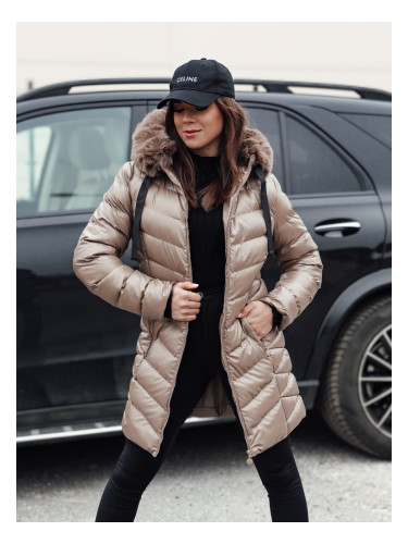 Дамско зимно яке CRYSTAL с качулка