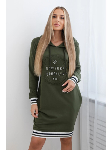 Brooklyn khaki dress