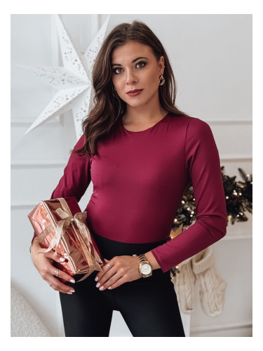 Дамски боди ELEBODY, тъмно лилав