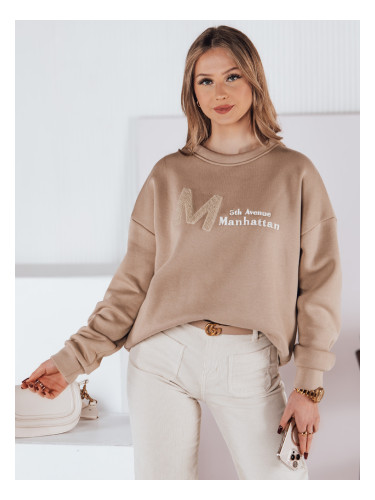 Дамски суитшърт с овърсайз размер AVENUE