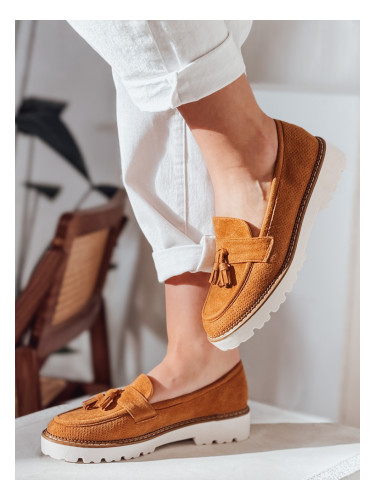 Дамски мокасини VANESSO camel