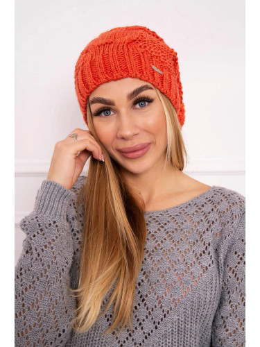 Kesi Cap with fleece Justyna K253 foxy