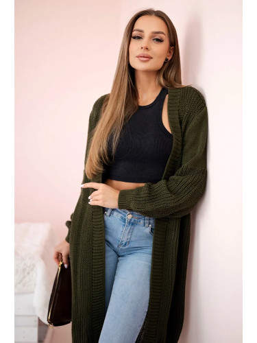 Long sweater khaki