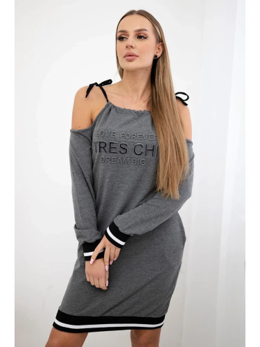 Tres Chic Dress - Graphite