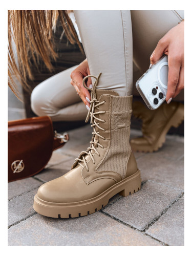 Botki damskie CALLA khaki Dstreet