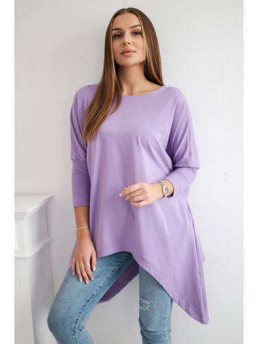 Oversize blouse purple