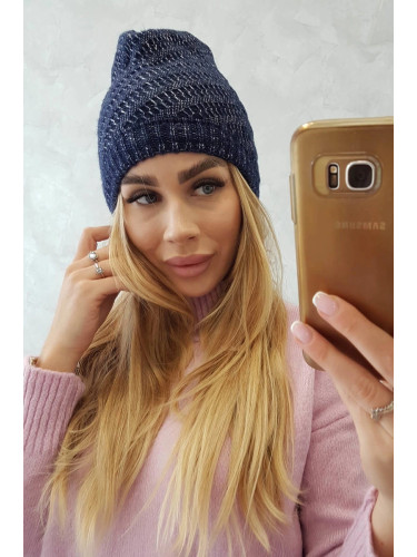 marka niezdefiniowana Cap with fleece Berta K247 navy blue