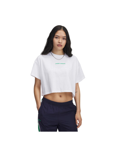 Women's T-shirt Under Armour W Varsity Mix HW SS Crop