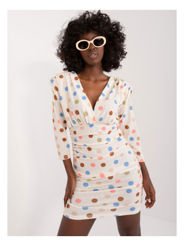 Dress-DHJ-SK-17311.87-light beige