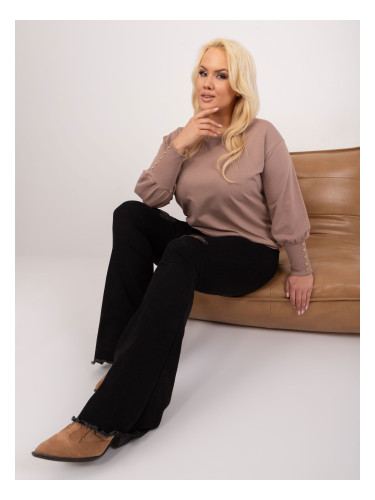 Blouse-RV-BZ-9227.33X-dark beige