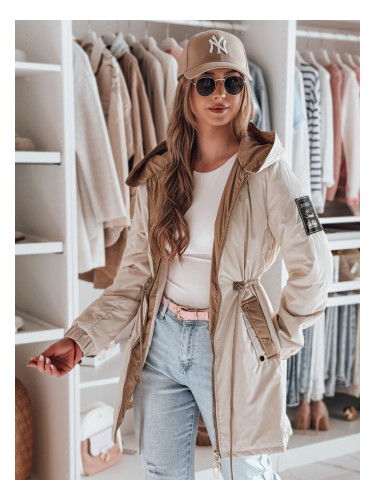 Дамска преходна парка GLAMOON бежова