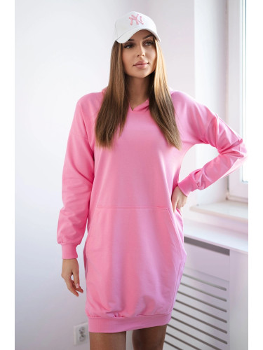 Light pink dress with hood