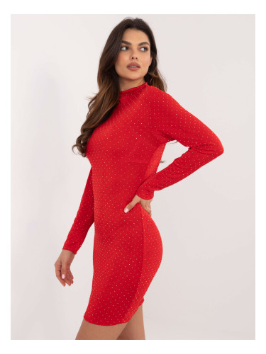 Dress-DHJ-SK-19935.35-red