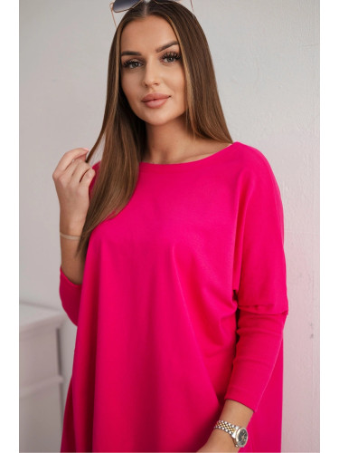 Oversize fuchsia blouse