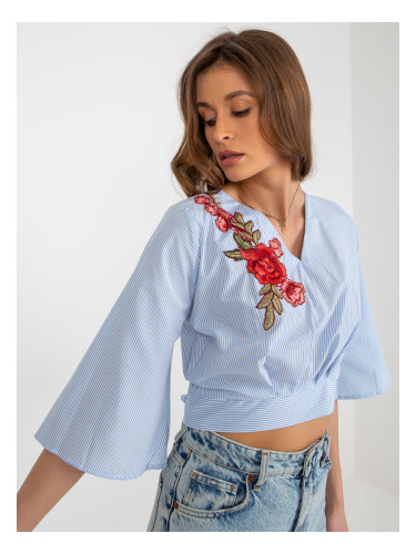 Blouse-LK-BZ-506243.78-white-blue
