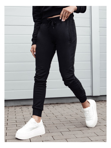 Spodnie dresowe damskie RELAX MODE czarne Dstreet