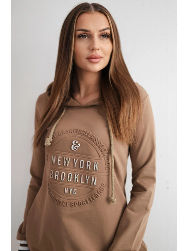 Brooklyn Camel Dress