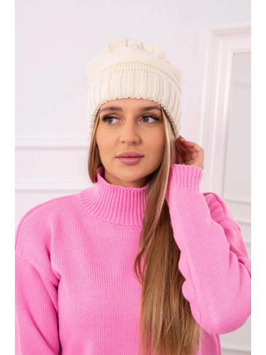 Women's cap Elora K336 ecru