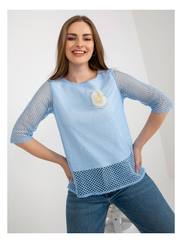 Blouse-LK-BZ-506642.94-light blue