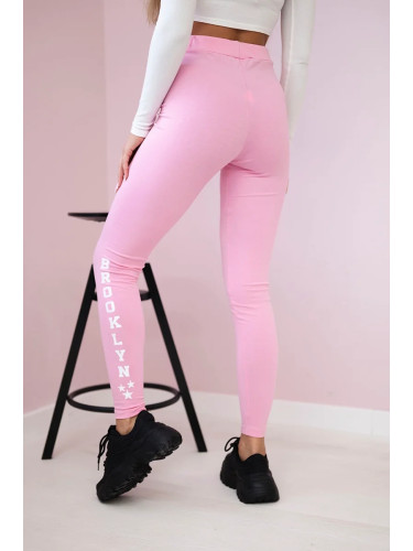 Brooklyn leggings light pink