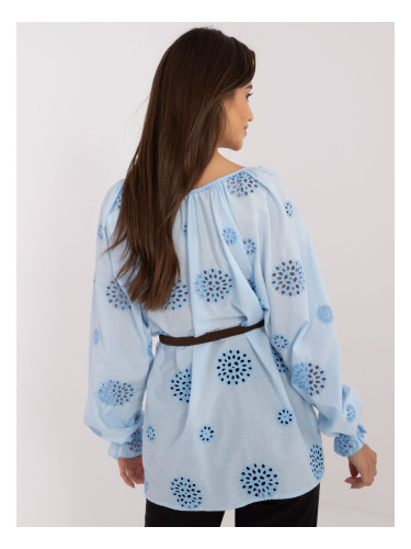 Blouse-LK-BZ-509747.80-light blue