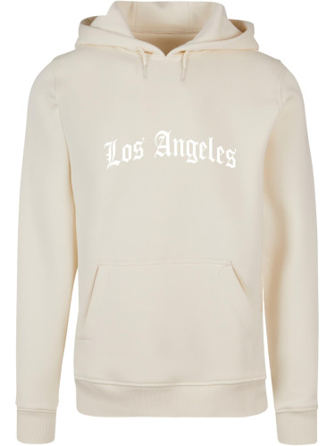 Men's hoodie Los Angeles Wording cream