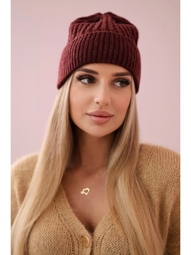 Kesi Cap thin Grace K211 burgundy