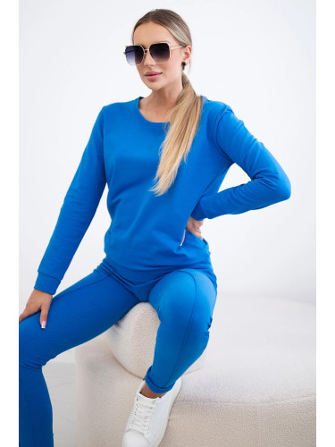 Purple-blue tracksuit