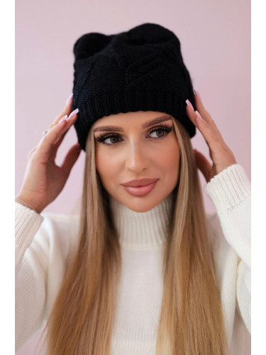 marka niezdefiniowana Women's cap Majka K376 black