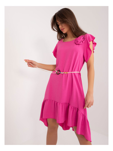 Dress-DHJ-SK-8921.21-dark pink