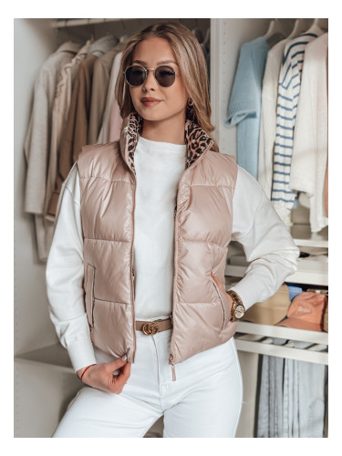 Дамски къс двулицев елек CHIPUFF