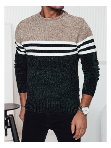 Мъжки раиран пуловер Dstreet