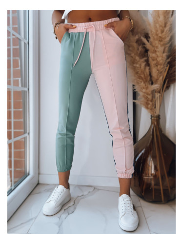 Spodnie damskie dresowe PASTELS różowe Dstreet