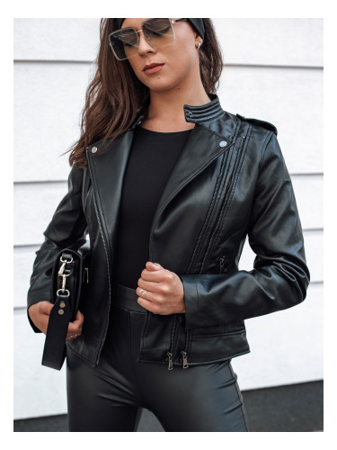 Kurtka damska skórzana ramoneska RAVENIX czarna Dstreet