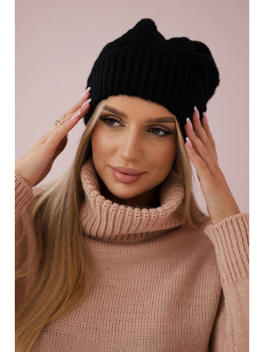 marka niezdefiniowana Women's cap Ingrid K371 black